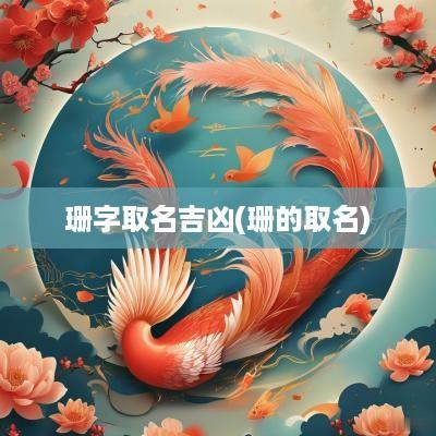 珊字取名吉凶(珊的取名)