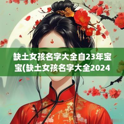 缺土女孩名字大全自23年宝宝(缺土女孩名字大全2025最新版)