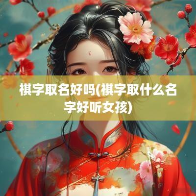 祺字取名好吗(祺字取什么名字好听女孩)