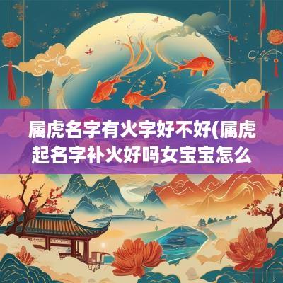 属虎名字有火字好不好(属虎起名字补火好吗女宝宝怎么取)
