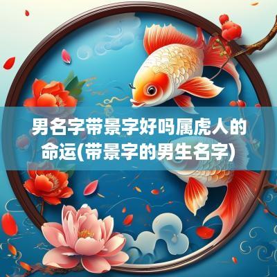 男名字带景字好吗属虎人的命运(带景字的男生名字)