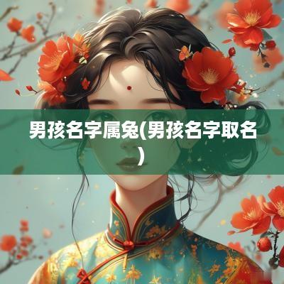 男孩名字属兔(男孩名字取名)