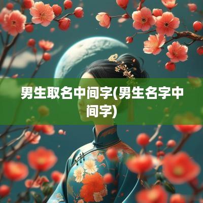 男生取名中间字(男生名字中间字)