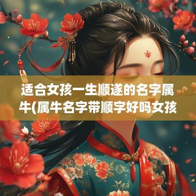 适合女孩一生顺遂的名字属牛(属牛名字带顺字好吗女孩取名)