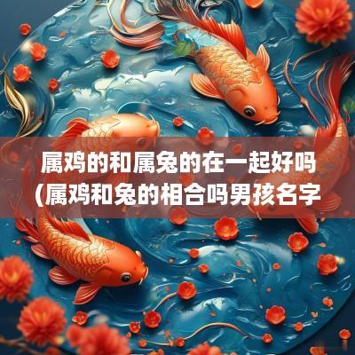 属鸡的和属兔的在一起好吗(属鸡和兔的相合吗男孩名字怎么取)