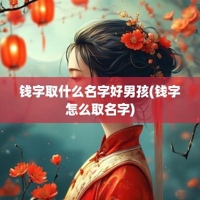钱字取什么名字好男孩(钱字怎么取名字)