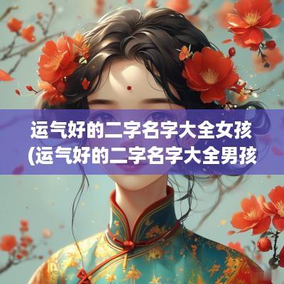 运气好的二字名字大全女孩(运气好的二字名字大全男孩)