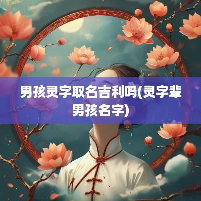 男孩灵字取名吉利吗(灵字辈男孩名字)