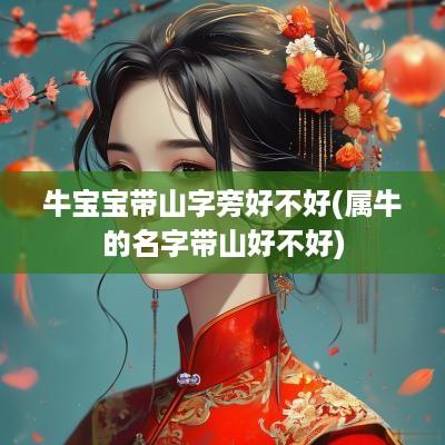 牛宝宝带山字旁好不好(属牛的名字带山好不好)