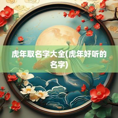 蛇年取名字大全(蛇年好听的名字)