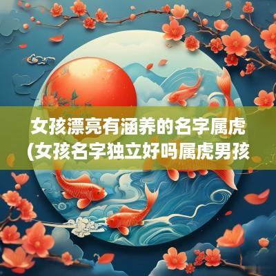 女孩漂亮有涵养的名字属虎(女孩名字独立好吗属虎男孩叫什么)
