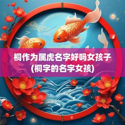 桐作为属虎名字好吗女孩子(桐字的名字女孩)