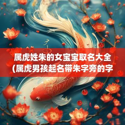 属虎姓朱的女宝宝取名大全(属虎男孩起名带朱字旁的字好吗怎么取)
