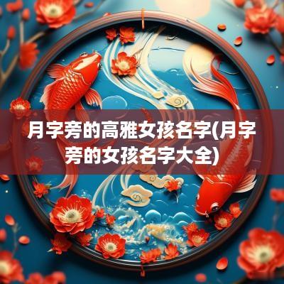 月字旁的高雅女孩名字(月字旁的女孩名字大全)