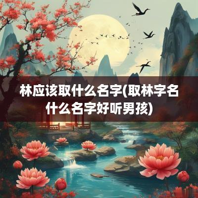 林应该取什么名字(取林字名什么名字好听男孩)
