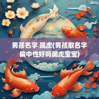 男孩名字 属虎(男孩取名字偏中性好吗属虎宝宝)