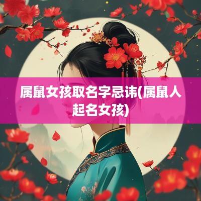 属鼠女孩取名字忌讳(属鼠人起名女孩)