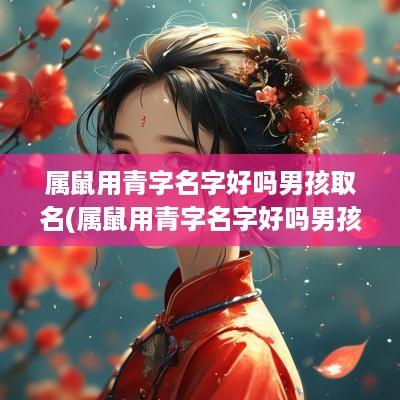 属鼠用青字名字好吗男孩取名(属鼠用青字名字好吗男孩子)