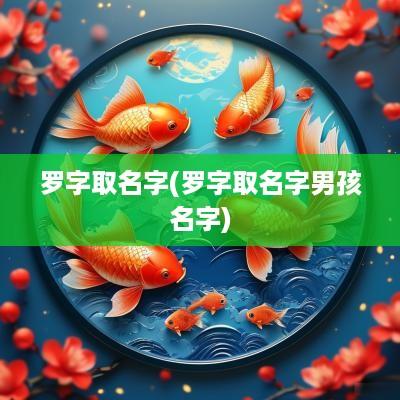 罗字取名字(罗字取名字男孩名字)
