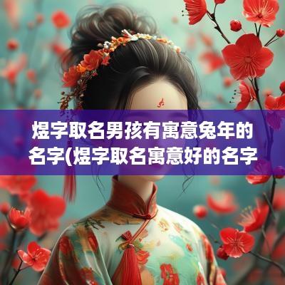 煜字取名男孩有寓意蛇年的名字(煜字取名寓意好的名字大全女孩)