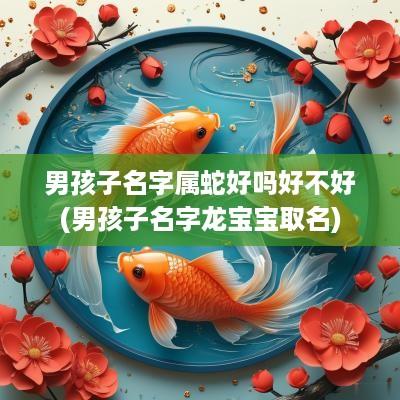 男孩子名字属蛇好吗好不好(男孩子名字龙宝宝取名)