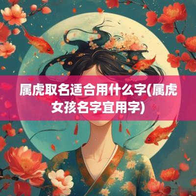 属虎取名适合用什么字(属虎女孩名字宜用字)