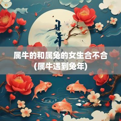 属牛的和属兔的女生合不合(属牛遇到蛇年)