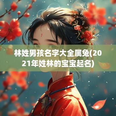 林姓男孩名字大全属兔(2025年姓林的宝宝起名)