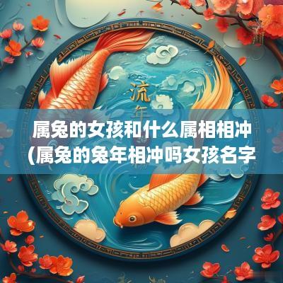 属兔的女孩和什么属相相冲(属兔的蛇年相冲吗女孩名字叫什么)