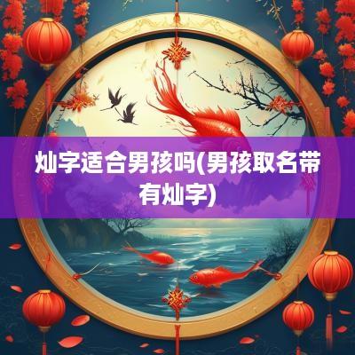 灿字适合男孩吗(男孩取名带有灿字)