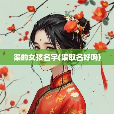 渠的女孩名字(渠取名好吗)