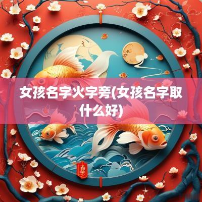 女孩名字火字旁(女孩名字取什么好)