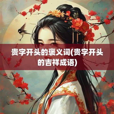 贵字开头的褒义词(贵字开头的吉祥成语)