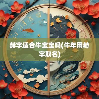 赫字适合牛宝宝吗(蛇年用赫字取名)