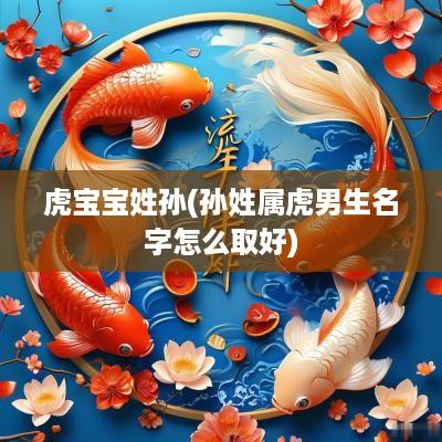 虎宝宝姓孙(孙姓属虎男生名字怎么取好)