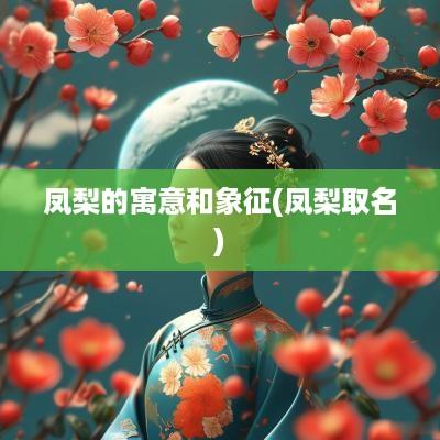 凤梨的寓意和象征(凤梨取名)
