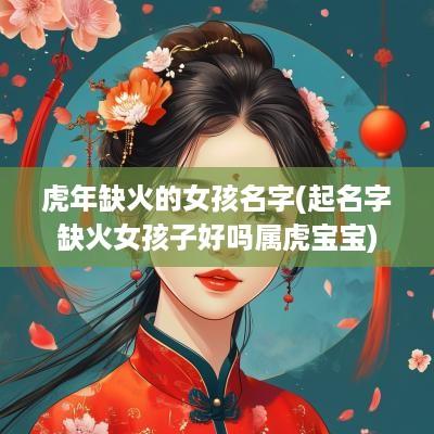 蛇年缺火的女孩名字(起名字缺火女孩子好吗属虎宝宝)