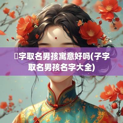 杋字取名男孩寓意好吗(子字取名男孩名字大全)