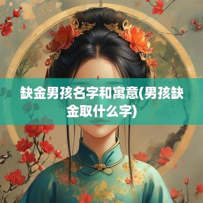 缺金男孩名字和寓意(男孩缺金取什么字)