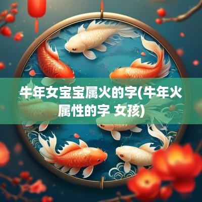 蛇年女宝宝属火的字(蛇年火属性的字 女孩)