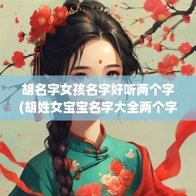 胡名字女孩名字好听两个字(胡姓女宝宝名字大全两个字)
