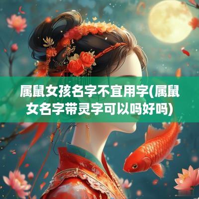 属鼠女孩名字不宜用字(属鼠女名字带灵字可以吗好吗)