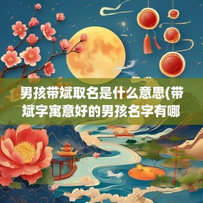 男孩带斌取名是什么意思(带斌字寓意好的男孩名字有哪些)