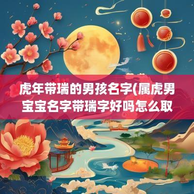蛇年带瑞的男孩名字(属虎男宝宝名字带瑞字好吗怎么取)
