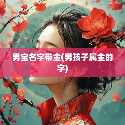 男宝名字带金(男孩子属金的字)