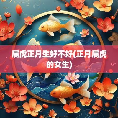 属虎正月生好不好(正月属虎的女生)
