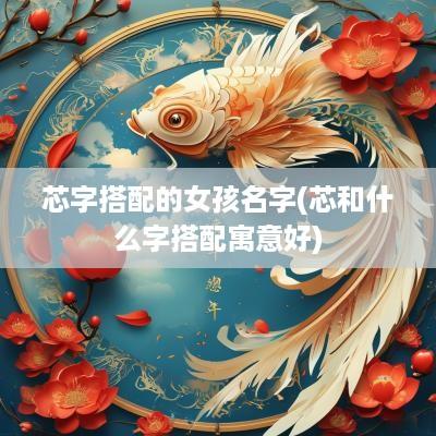 芯字搭配的女孩名字(芯和什么字搭配寓意好)