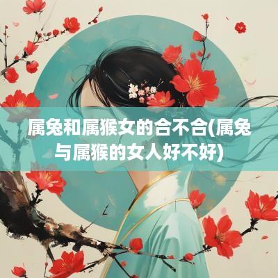属兔和属猴女的合不合(属兔与属猴的女人好不好)