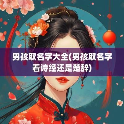 男孩取名字大全(男孩取名字看诗经还是楚辞)