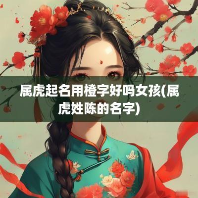 属虎起名用橙字好吗女孩(属虎姓陈的名字)